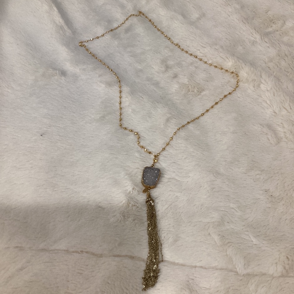 Tassel Chrystal Necklace